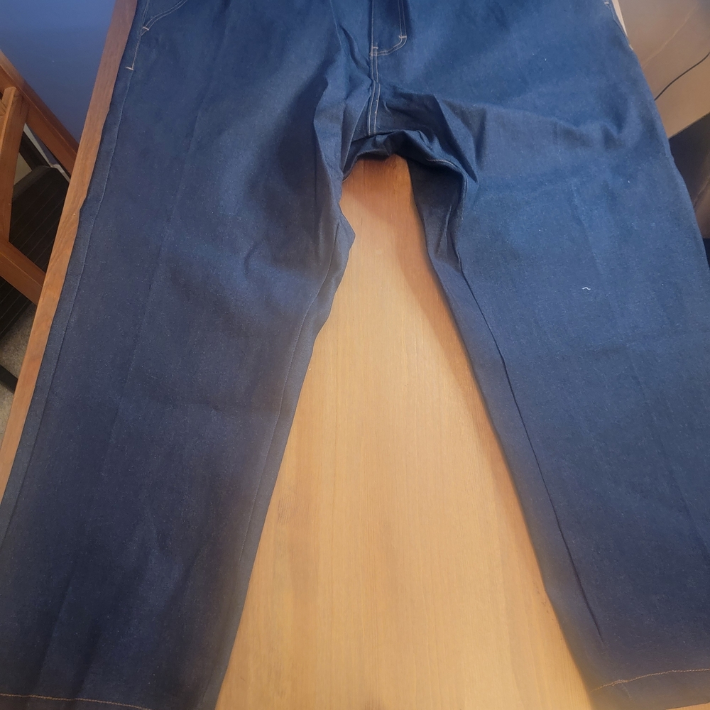 Relaxed Fit Dark Blue Men's Jeans